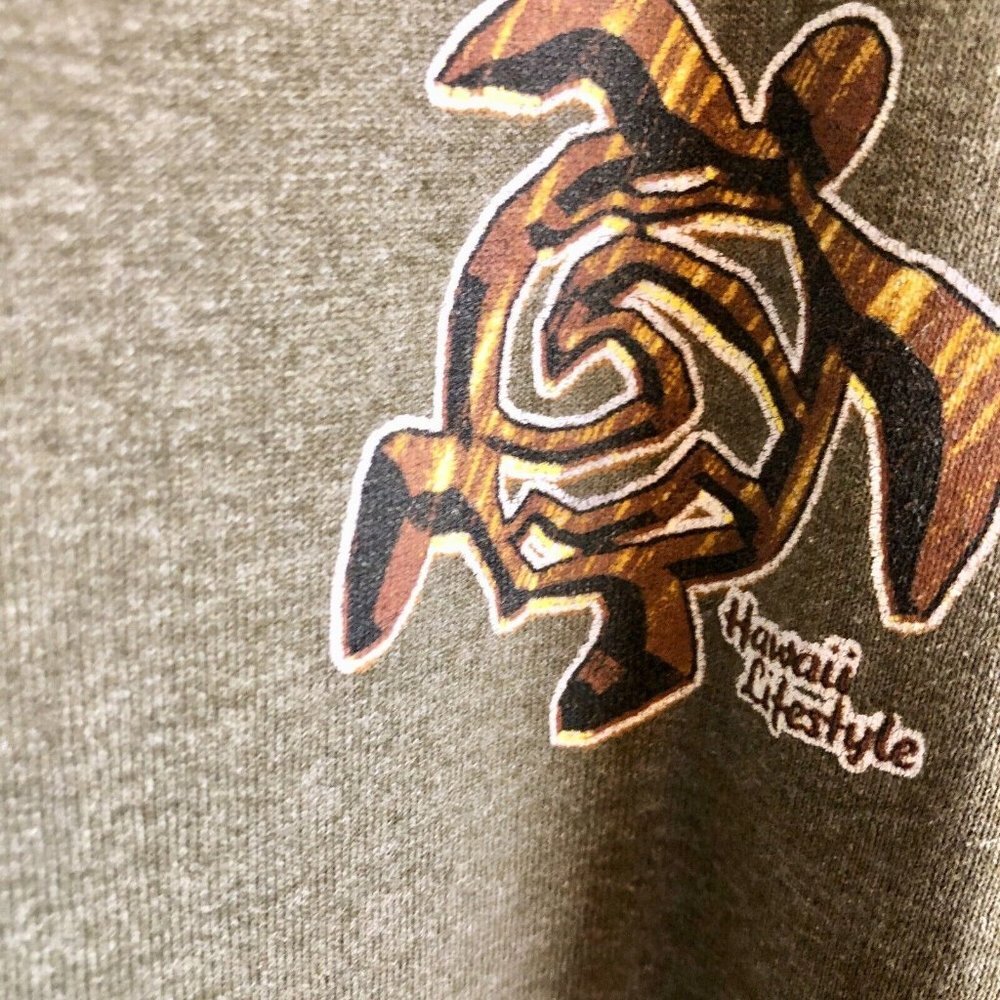 Vintage 90's Hawaii Lifestyle T Shirt Size 2XL XXL Murina‎ Brand U.S.A Made - Picture 3 of 6